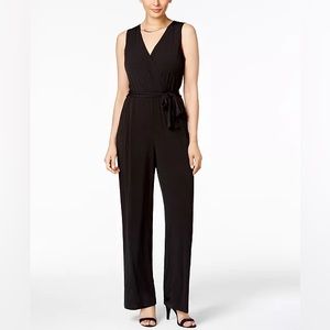 NY Collection black jumpsuit